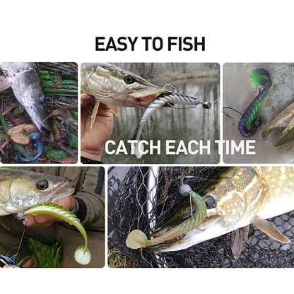 ESFISHING Ripple Shad 100mm 125mm