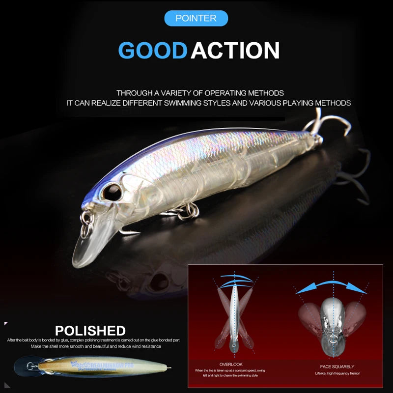 Bearking SP Minnow Jerk-bait
