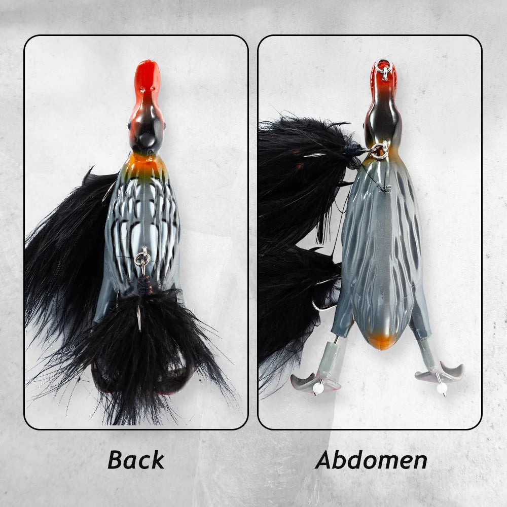 3D Suicide Duck Fishing Lure
