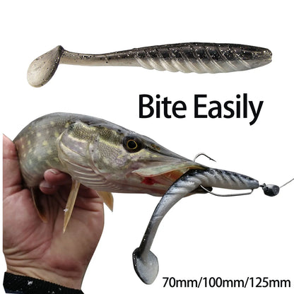 ESFISHING Ripple Shad 100mm 125mm